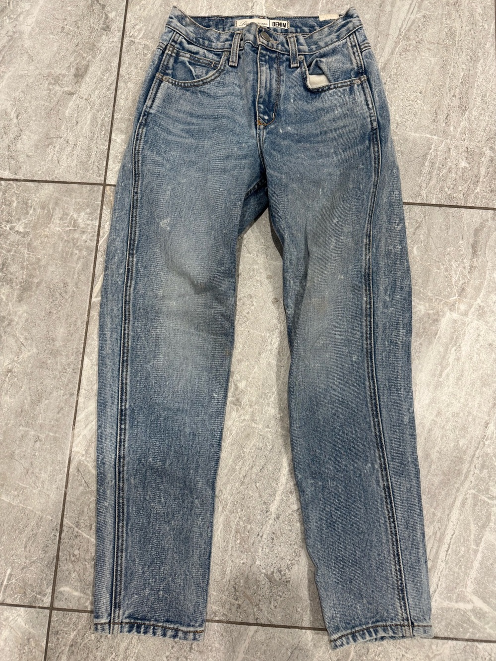 Lovers & Friends Acid Washed Jeans